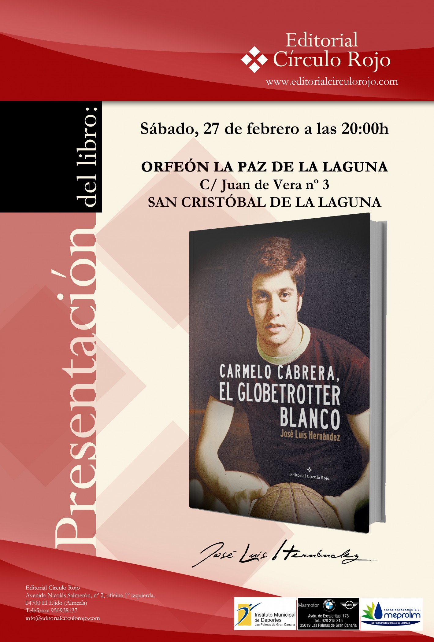 CARTEL DE PRESENTACIÓN. TENERIFE