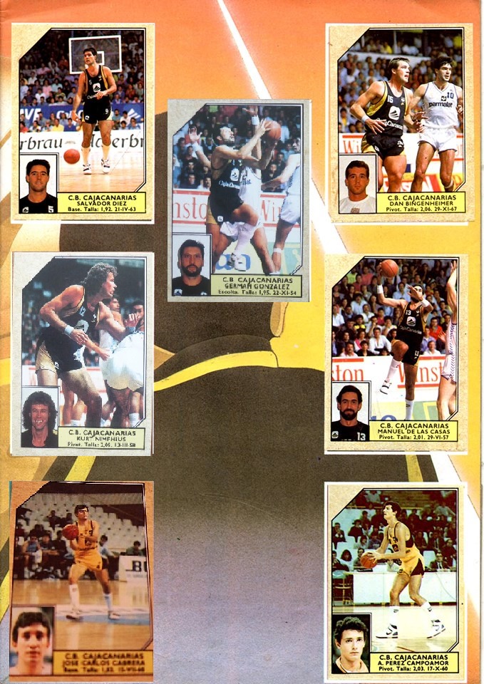 BALONCESTO 89. CAJACANARIAS 1988-89 (2)