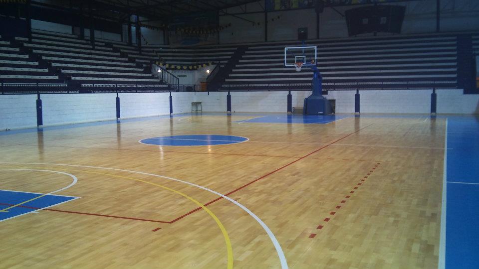 Imagen actual del pabellón Juan Ríos Tejera