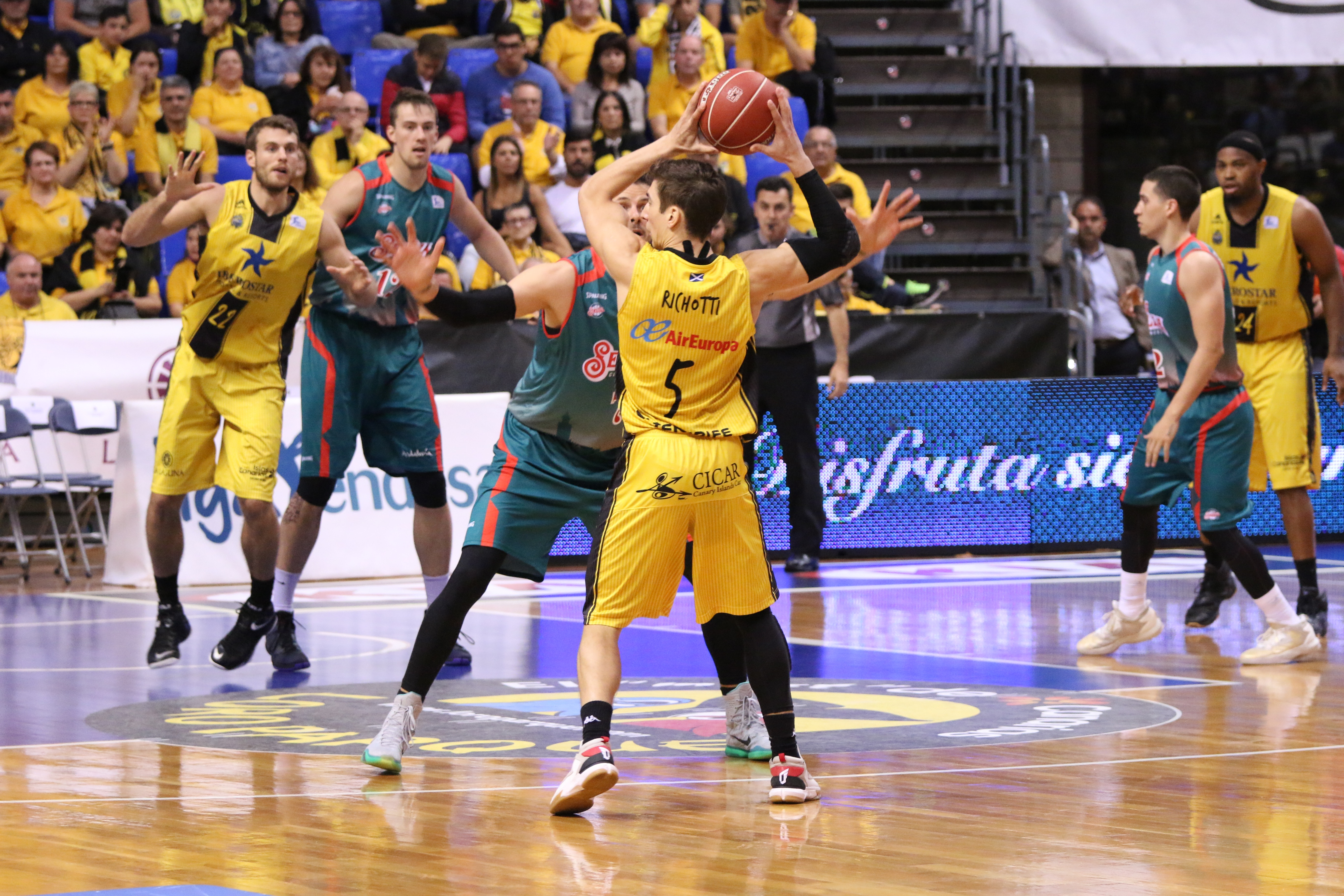 Nico Richotti, único ausente en el partido de hoy / Rafael Maceira