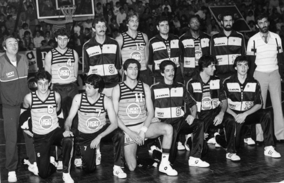 Lucky Canarias. Temporada 1984-85 / Archivo SuperBasket Canarias