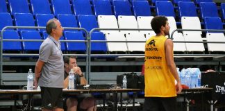 Vidorreta completa su primera jornada de entrenamiento