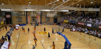 Imagen del Iberostar Tenerife Canarias-Herbalife Gran Canaria de pretemporada / Foto: Rafael Maceira