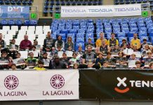 Alumnos del CEIP María del Carmen Fernández Melián visitan el entrenamiento canarista