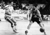 Germán González defendiendo la elástica aurinegra / Archivo SuperBasket Canarias
