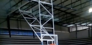 Nuevas canastas para el pabellón Juan Ríos Tejera de La Laguna