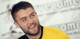 Mike Tobey sufre una fractura del tabique nasal