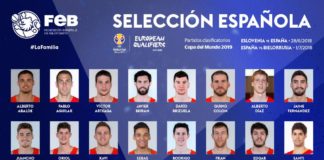 Vázquez, San Miguel y Beirán, en la lista definitiva de Scariolo FEB