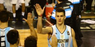 Nico Brussino, jugador de la seleccioón argentina