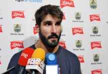 Dani Díez analiza la derrota del Iberostar Tenerife en zona mixta