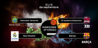 Definidos los horarios de la Supercopa Endesa Tenerife 2020
