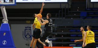 Último entrenamiento antes de viajar a Atenas