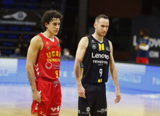 Marcelinho dirige la victoria del Lenovo Tenerife ante UCAM Murcia (85-78)