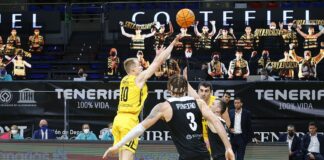 Shermadini y Salin lideraron el triunfo del Lenovo Tenerife (77-64)