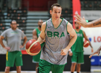 Huertas, capitán de la ‘canarinha’: «La temporada con el Lenovo Tenerife fue muy buena y espero poder llevar esto a la Selección»