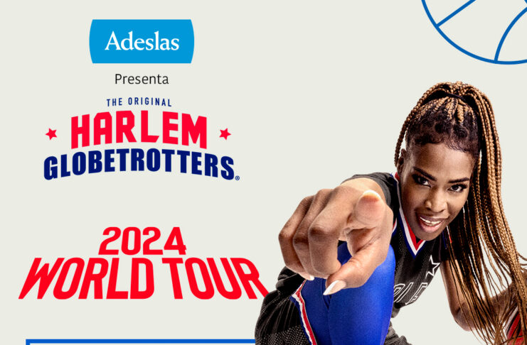 SuperBasket Canarias, medio oficial colaborador de la gira 2024 de los Harlem Globetrotters