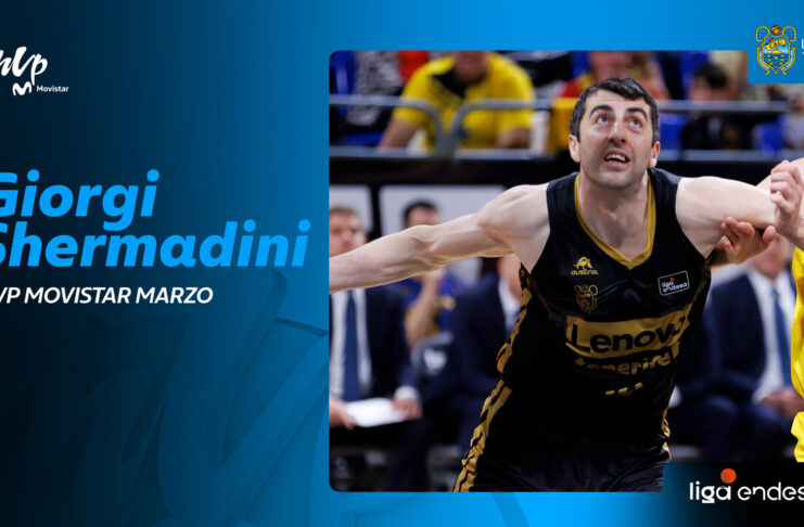 Gio Shermadini lo vuelve a hacer: MVP Movistar de marzo