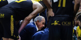 Txus Vidorreta, un gran partido de basket y la manija de Marcelinho