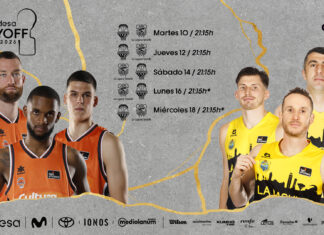 Valencia Basket y La Laguna Tenerife abren las semifinales del Playoff 2025