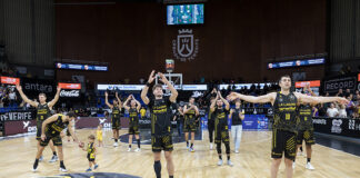 La Laguna Tenerife vence 96-80 y duerme líder de la Liga Endesa