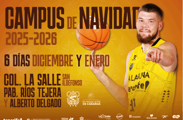 ¡Vuelven los Campus de Navidad 2025 del CB Canarias!