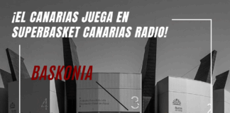 ¡El Canarias juega en SuperBasket Canarias Radio! En directo desde Vitoria