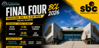 Así se juega la Final Four de la BCL 2026: cuadro, horario canario y dónde seguirla