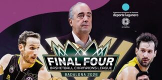 Pantalla gigante en el Ríos Tejera para la Final Four