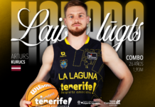 Arturs Kurucs refuerza el perímetro de La Laguna Tenerife